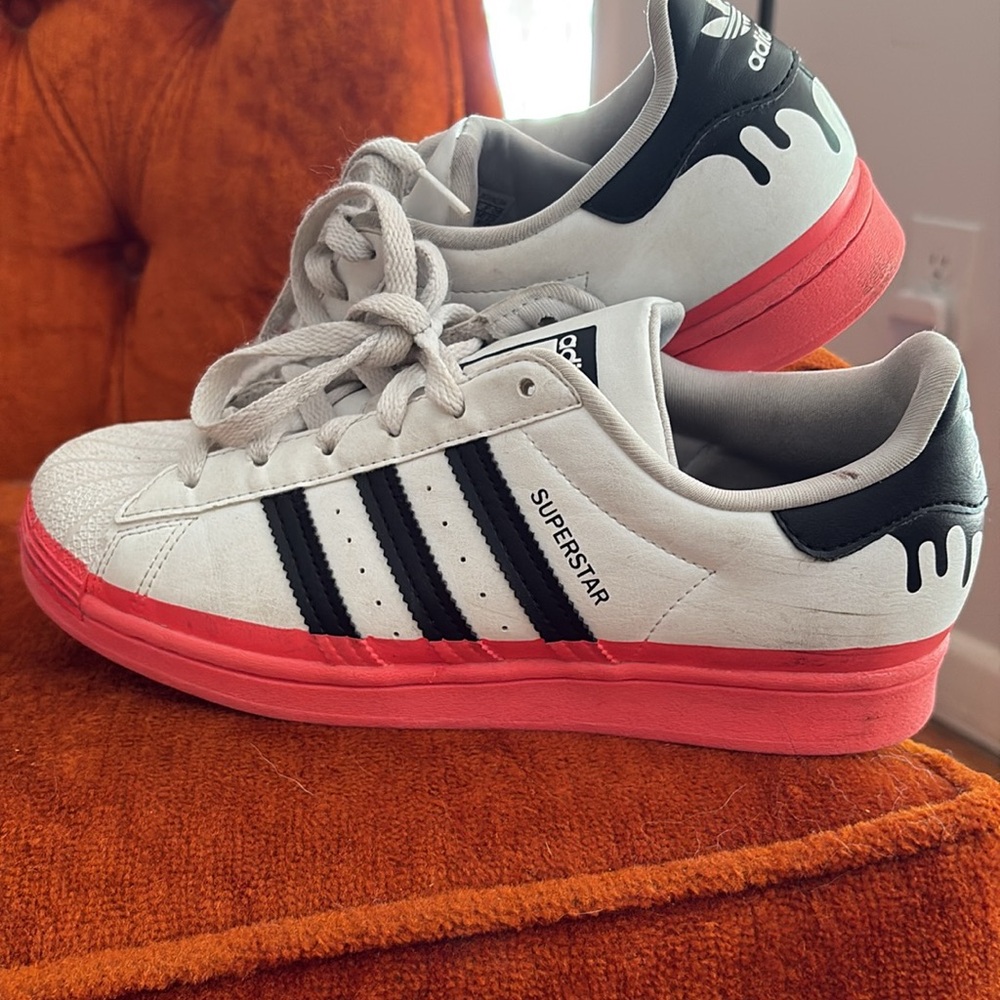 Adidas Sneakers hot pink black SUPERSTAR